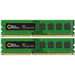 CoreParts MMKN058-8GB geheugenmodule DDR3 1333 MHz (KVR13N9S8K2/8) (1 x 8GB), RAM Modelspecifiek, Groen
