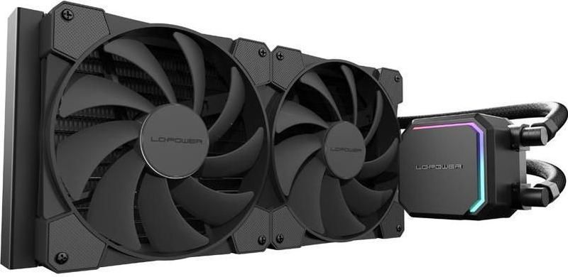 LC-Power - LC-CC-280-B - Waterkoeling - Zwart - 280 mm