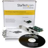 StarTech.com 2-poorts gigabit PCI Express server netwerk adapter kaart PCIe NIC