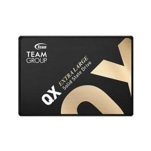 Team Electronic 1TB QX SSD, 2,5", SATA3, 3D QLC NAND, R/W 560/500 MB/s, 7mm (1000 GB, 2.5"), SSD