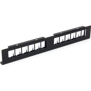 Molex zone behuizing, 12 poort datagate jacks, Server accessoires, Zwart