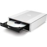 OWC Mercury Pro 16X Blu-ray, 16X DVD, 48X CD lees/schrijf oplossing (Blu-ray schijf, Blu-ray brander, CD-brander, CD-station, DVD-brander, DVD-station), Optische drive, Zilver