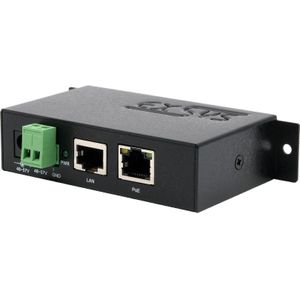 Exsys Industrial PoE++ Gigabit Injektor 90W (802.3bt (PoE++), 90 W), PoE-injector
