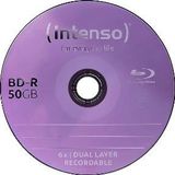 Intenso Blu-ray BD-R DL Disc - 50 GB - 25 Stuks - Bedrukbaar