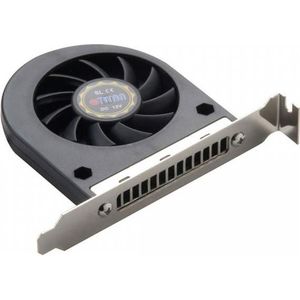 Titan TTC-004T2B(3C/3P) Radiale slotventilator voor 1U/2U kasten (86 mm), PC ventilator