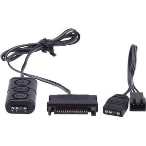 Alphacool - Aurora Eiscontrol - ARGB Controller - Zwart - Compact