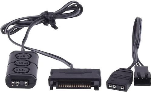 Alphacool - Aurora Eiscontrol - ARGB Controller - Zwart - Compact