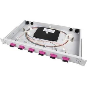 Telegärtner 19z glasvezel patchpaneel basis V 1U H02030K0492, Server accessoires, Turkoois