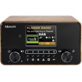 Albrecht - DR 866 - Radio - Walnoot - DAB+, FM, Bluetooth