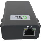 MicroConnect - POE Netwerkadapter - Zwart - USB-C, RJ45/LAN (2x)