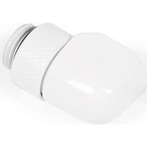 Alphacool ANF ijspegel L-connector draaibaar G1/4 mannelijk naar G1/4 vrouwelijk - 4st Set Wit, Aansluitingen voor waterkoeling, Wit