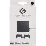 Floating Grip Playstation 4 Slim en Controller Muurbeugel - Bundel (Zwart), Andere spelaccessoires