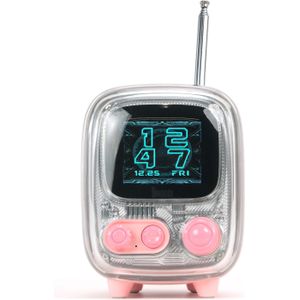 Divoom - Tiivoo-2 - Bluetooth Luidspreker - Roze - Draagtas