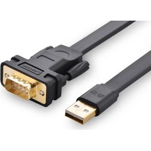 Ugreen USB 2.0 naar seriële DB9 kabel RS232 DB9 USB (1 m, USB 2.0), USB-kabel