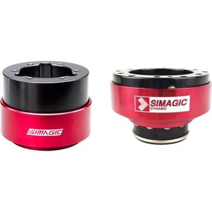 Simagic Quick Release 50mm (PC), Controller, Zwart, Rood