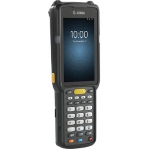 Zebra MC3300x Handheld Mobiele Computer 10,2 cm (4 inch) 800 x 480 pixel Touchscreen 375 g Zwart (2D-streepjescodes), Barcode scanner, Zwart