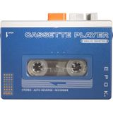 Cassettespeler REWIND+ - Blauw - Bluetooth - Auto Reverse
