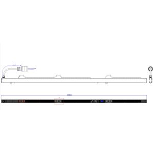 Bachmann BN3000 36xC13 6xC19 6xLS Meting per fase, UPS accessoires