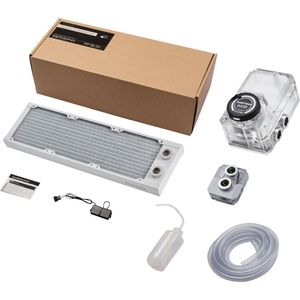 Phanteks Glacier EZ-Fit 360 SOFT-KIT, waterkoelingskit - wit, CPU waterkoelers, Wit