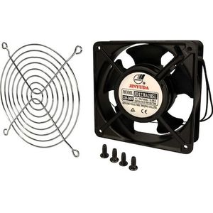 Televes Ventilatorkast klein MSR-EL 533174 (1 x), PC ventilator, Zwart