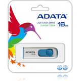 Adata - C008 - USB-stick - Wit - Blauw - 16 GB