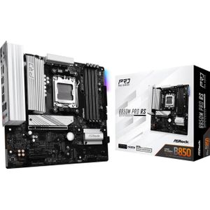 Asrock - B850m Pro Rs - Moederbord - Zwart - micro ATX