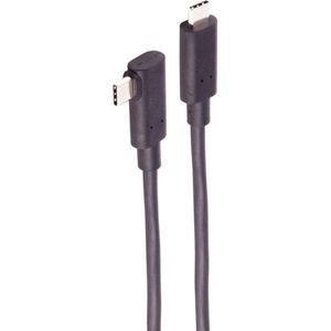 Shiverpeaks -BASIC-S--USB aansluitkabel, Optische USB-C kabel, 3.2, 10Gbps, PD, 90°, 10,0m (7 m, USB 3.2), USB-kabel