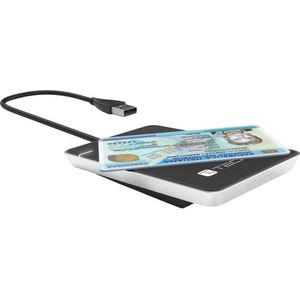 I-CARD CAM-CIE - Contactloze Smartcardlezer - Zwart - USB 2.0