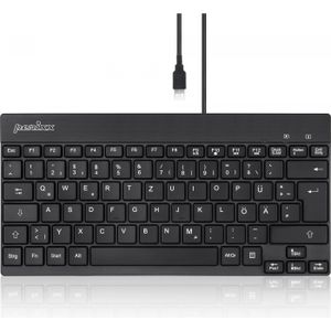 Perixx - PERIBOARD-426 - Toetsenbord - Zwart - Bedraad - 80 Toetsen