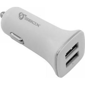 Sbox DD-CC-224-W wit, Auto-adapter, Wit