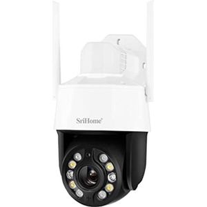 OBA SH041 Speed Dome SriHome 5 Megapixel Zoom 20x Audio TwoWay Starlight SD Card WIFI, Netwerkcamera, Zwart