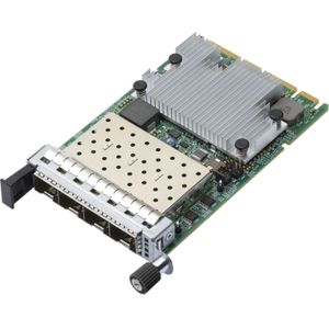 Lenovo BCM 57504 25GbE 4-poorts OCP (Mini PCI Express), Netwerkkaarten, Zwart