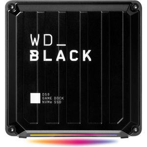 WD_BLACK - D50 Game Dock - Externe SSD - Zwart - 1 TB - Thunderbolt 3