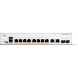 Cisco - Catalyst Smart Switch 1200-8FP-2G - 8-poorts GE - Full PoE - Beperkte Levenslange Bescherming