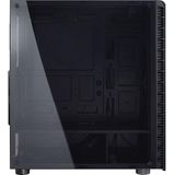 Inter-tech - Cxc2 - PC Behuizing - Zwart - Acryl en Gehard Glas