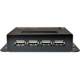 LogiLink - UA0252 - USB 2.0 Cat.5 Extender - Zwart - Tot 50m