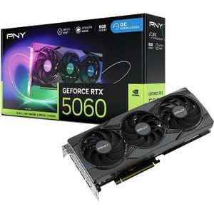 PNY GeForce RTX5060 8 GB DDR7 ARGB OC (8 GB), Videokaart