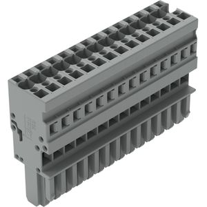 10x Wago 1-draads vrouwelijke multipoint connector, Elektronica benodigdheden + Behuizing, Grijs