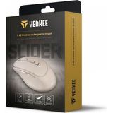 Yenkee 2,4 GHz oplaadbare draadloze muis met 6 knoppen (Draadloze), Muis, Bruin