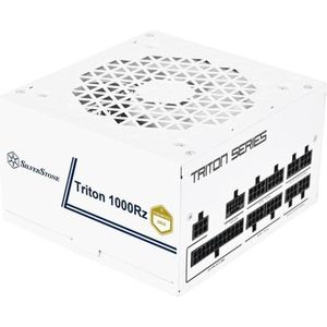 SilverStone Triton 1000Rz - Voeding - 1000W - Gen5-12V2x6-PCIe - Wit