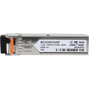 BlueOptics Calix 100-01669 compatibele SFP BO15C4931620D, Zendontvangers, Zilver