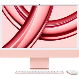 Apple iMac 2023 (M3, 8 GB, 256 GB, SSD), PC, Roze