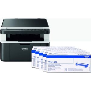 Brother DCP-1612WVB (Laser, Zwart-wit), Printer, Zwart
