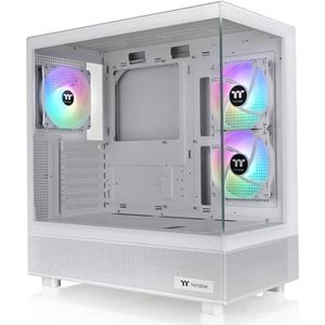 Thermaltake - View 270 Plus TG ARGB Snow - PC-behuizing - Wit - Mid-Tower