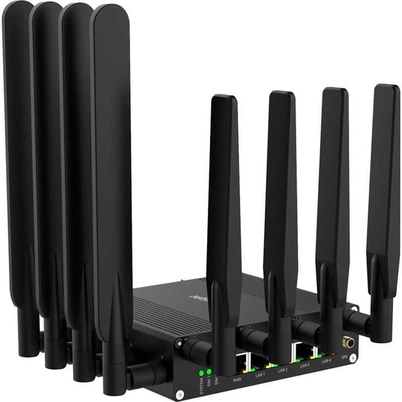 Milesight - MS-UR75-504AE-P-W2 - 5G POE Router - Wit - 4 PoE LAN Poorten