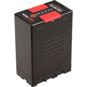 Hedbox HED-BP75D Li-Ion Batterij 75Wh / 5200mAh met Dual D-Tap & USB uit, Compatibel met Sony PMW, Stroomvoorziening voor de camera, Zwart