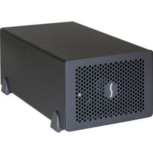 Sonnet Echo Express SE-III Thunderbolt 3 Edition (PCI-Express), Harddisk behuizing, Zwart