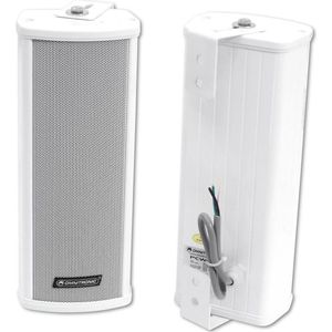 Omnitronic - PCW-10 - PA-luidsprekers - Wit - 2-weg constructie - 30 W muziekvermogen