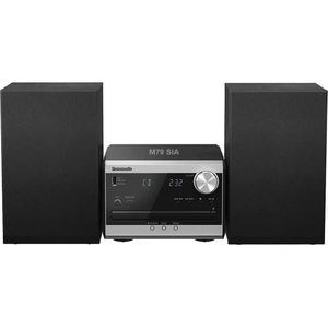 Panasonic - SC-PM270EG-S - Stereosysteem - Zilver - Bluetooth - CD Speler