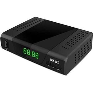 Akai Professional Decoder Dvbt-2 Akai Combo Sat Terre T2+S2 Android Smart Bonusok 2tuner (DVB-C/T/T2/S2, CI+ slot), TV-ontvanger